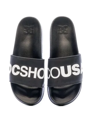 Claquettes Noires Homme DC Shoes Slide 3