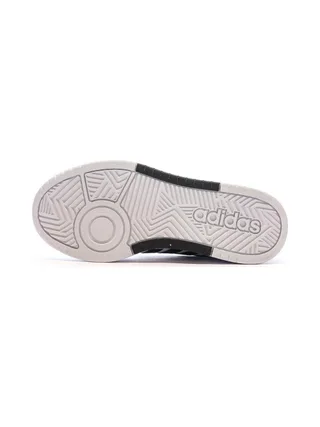 Baskets Blanches/Noires Femme Adidas Hoops 3.0 5