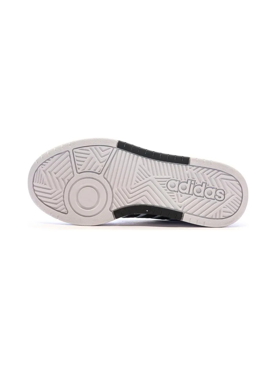 Baskets Blanches/Noires Femme Adidas Hoops 3.0 6