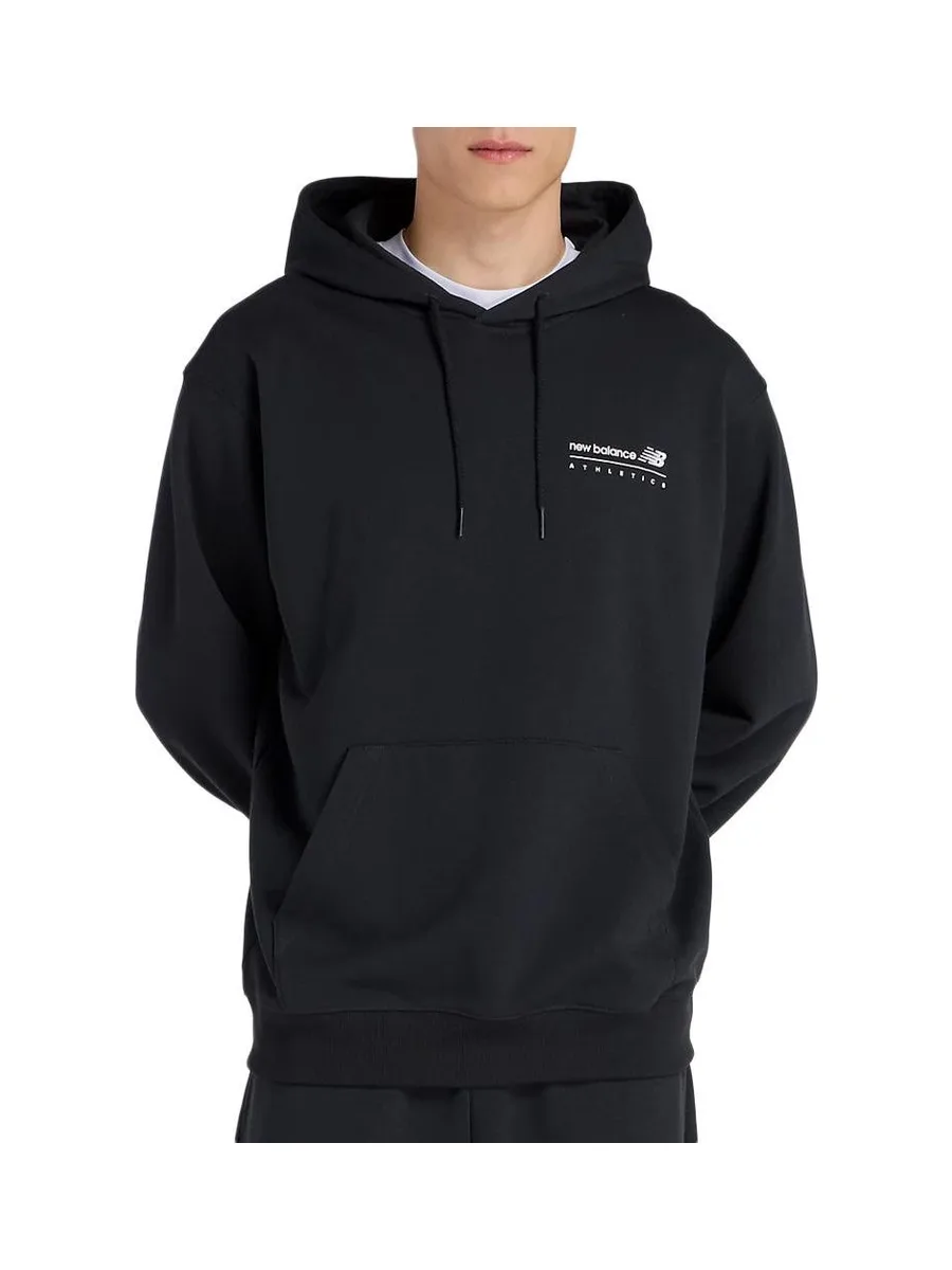Sweat Noir Homme New Balance Linear 1
