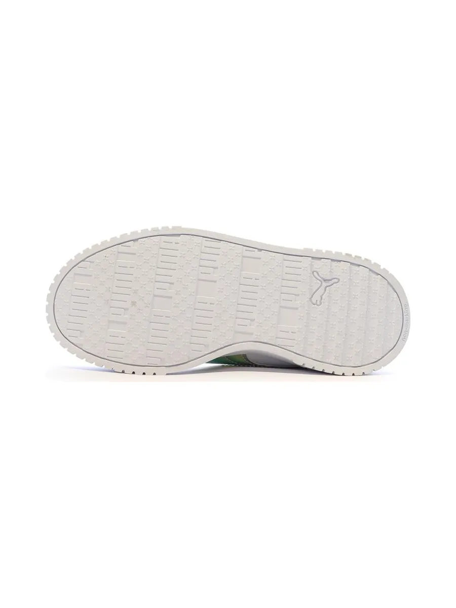 Baskets Blanche Fille Puma Carina 2.0 Holo 6