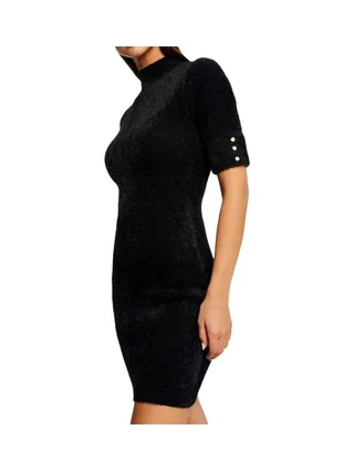 Robe Noire Femme Morgan Morik 1