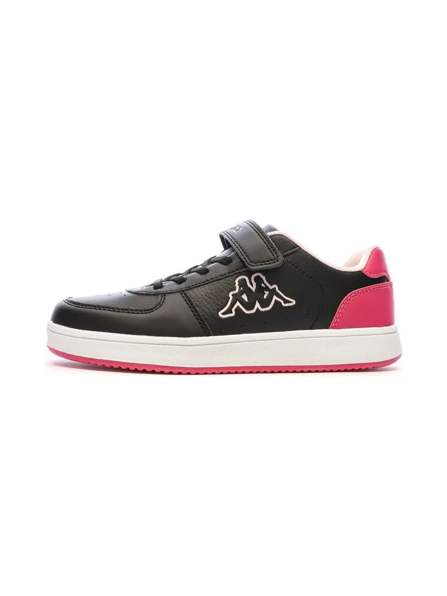 Baskets Noires/Roses Fille Kappa Malone 1