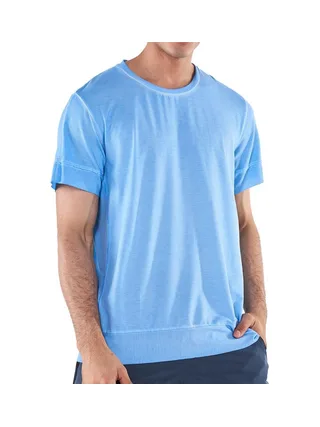 T-shirt Bleu Homme Nike Earth 1
