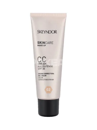 Skeyndor CC Cream Age Defence SPF30 40ml - #02 Medium/Dark Skin 2