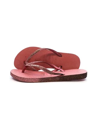 Tongs Rose Femme Havaianas Slim Sparkle 1