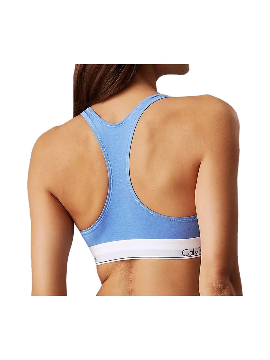 Brassière Bleu Femme Calvin Klein Jeans Unlined 0000F3785E 3