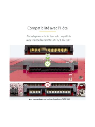 StarTech.com 1M25-U3-M2-ADAPTER interface cards/adapter 11
