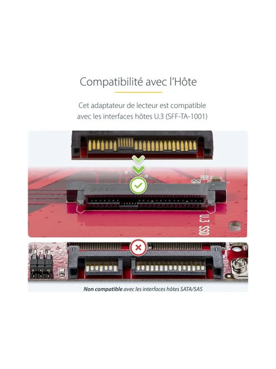 StarTech.com 1M25-U3-M2-ADAPTER interface cards/adapter 11