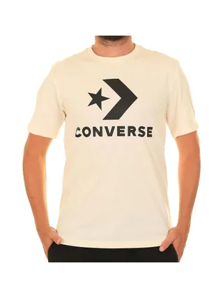 T-Shirt Ecru Homme Converse Large 1