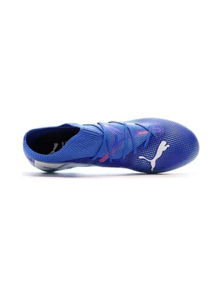 Chaussures de Foot Bleues Homme Puma Future 7 Match FG/AG 4