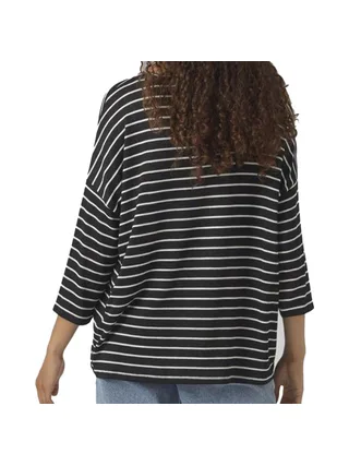 Pull Noir/Blanc Femme Vero Moda Brianna 2
