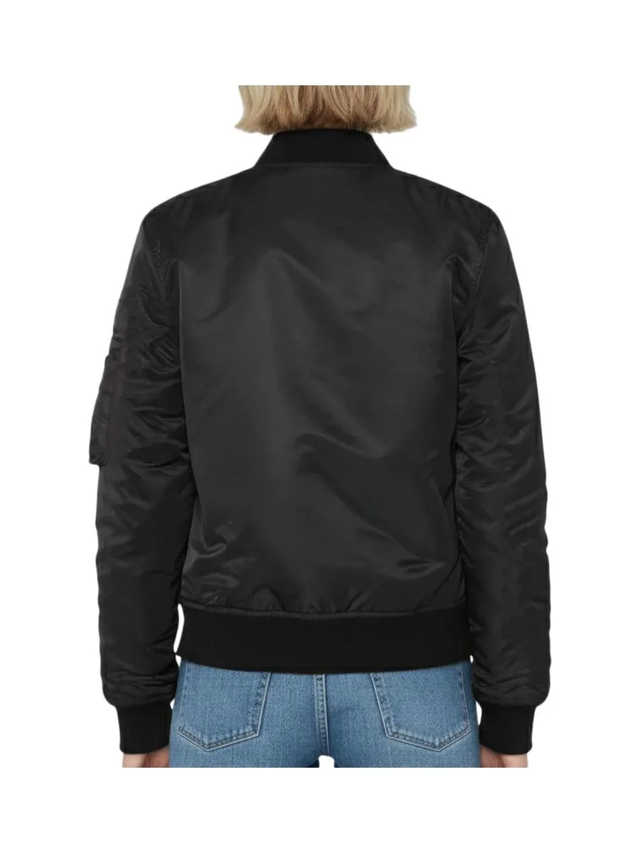 Bomber Noir Femme Schott Femme JET17W 3