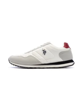 Baskets Blanches/Grises/Marines Femme US Polo ASSN FS1 1