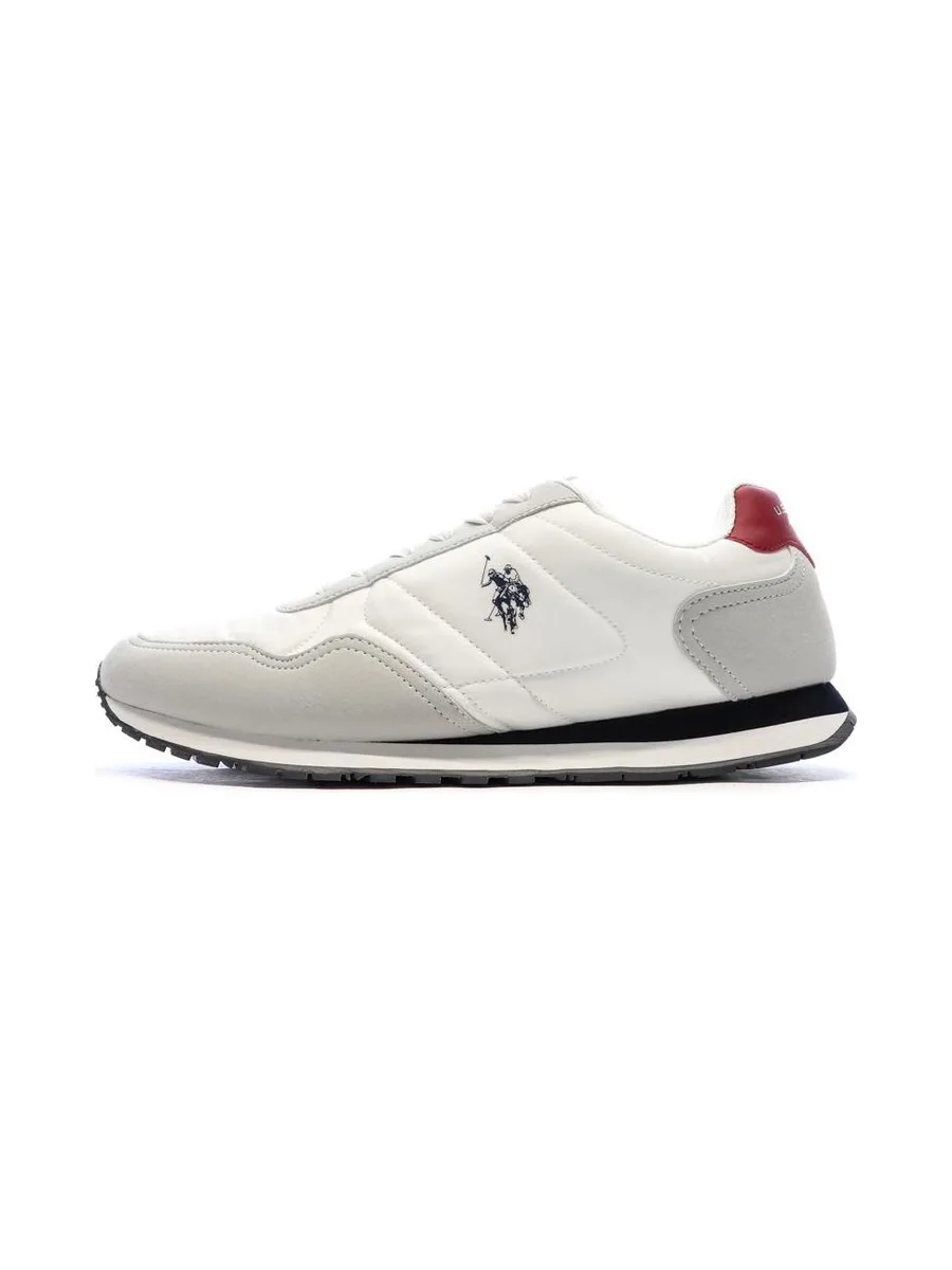 Baskets Blanches/Grises/Marines Femme US Polo ASSN FS1 2