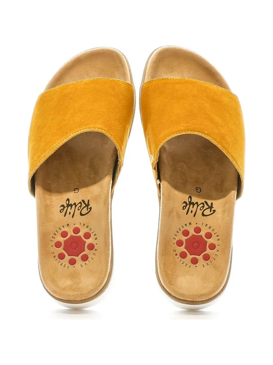 Sandales Orange Femme RELIFE Joymule 4