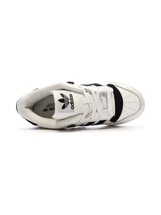 Baskets Blanches/Noires Femme Adidas Rivalry 86 4