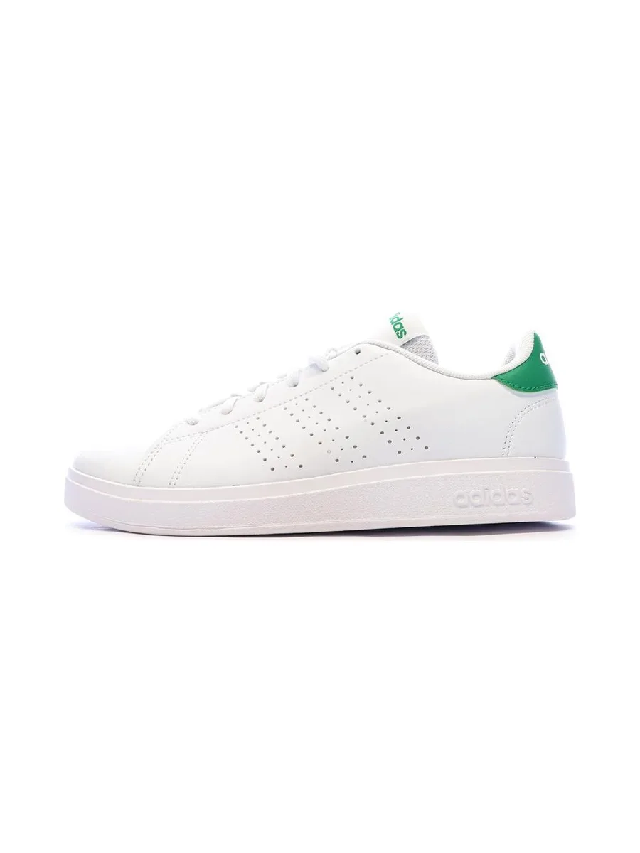 Baskets Blanches Mixte Adidas Advantage Base 2.0 J 2