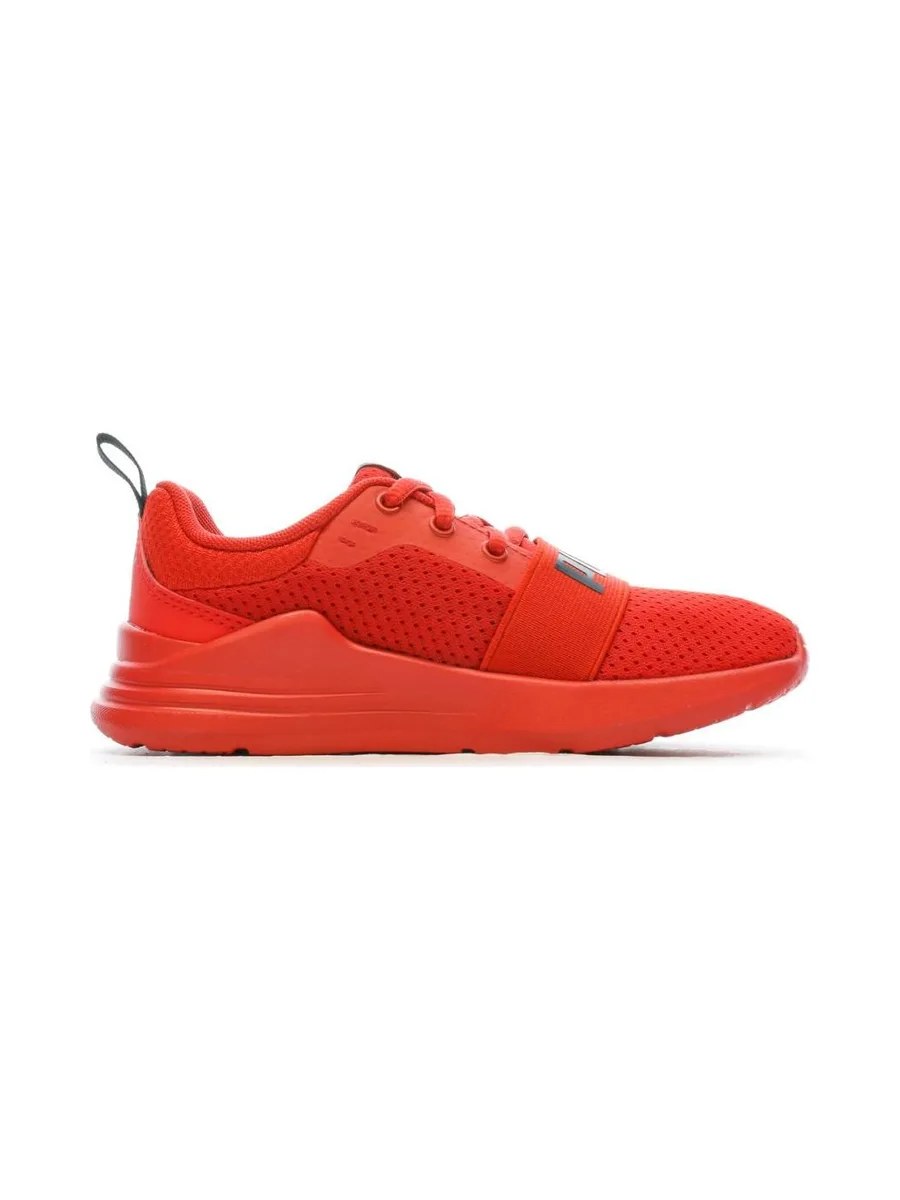 Baskets Rouge Garçon Puma Wired 3