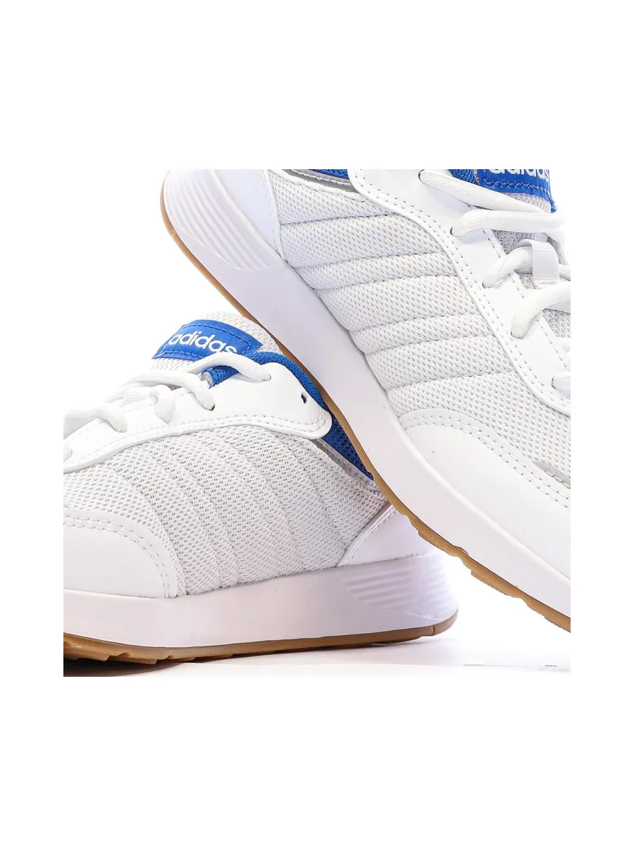 Baskets Blanc/Bleu Garçon Junior Adidas Tensaur Switch 8