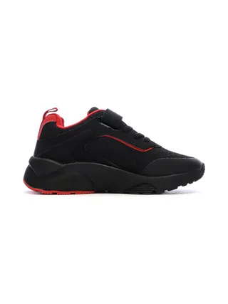 Baskets Noires/Rouge Garçon Kappa Logo Safir 2 2