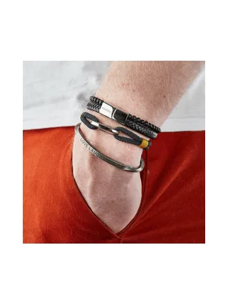 Bracelet Noir Homme Geographical Norway 315037 2