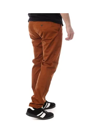 Chino Marron Foncé Homme Paname Brothers Costa 2
