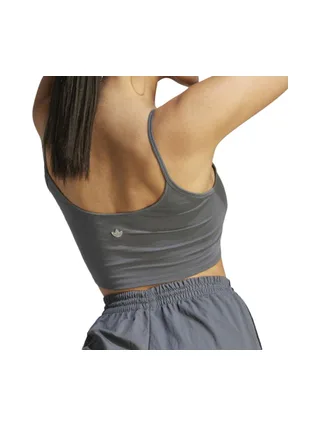 Brassière Grise Femme Adidas II5646 2