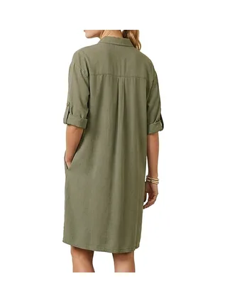 Robe Kaki Femme Teddy Smith Roxanna 2