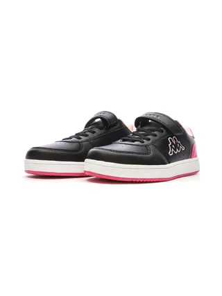 Baskets Noires/Roses Fille Kappa Malone 6