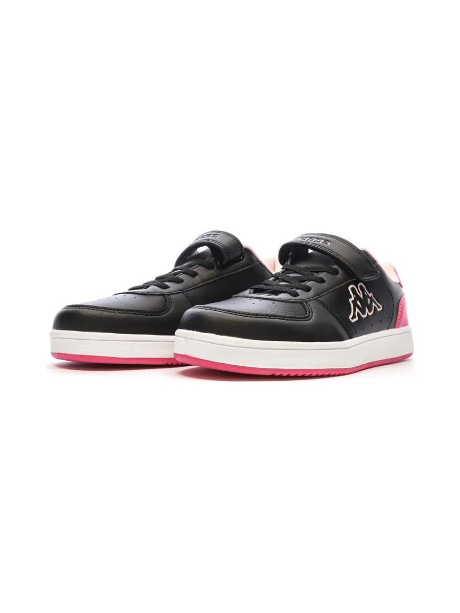 Baskets Noires/Roses Fille Kappa Malone 6