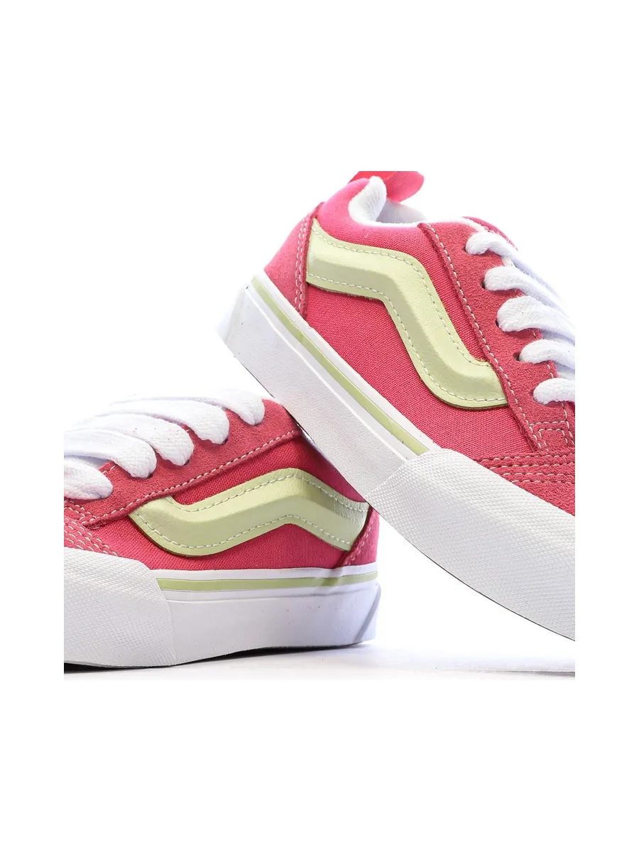 Baskets Roses/Jaunes Garçon/Fille Vans Knu 8
