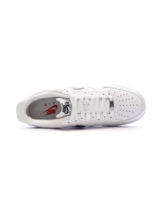 Baskets Blanc/Bleu Homme Nike Air Force 1 '07 Lv8 4