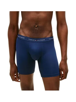 X3 Boxers Bleu/Gris/Marine Homme Tommy Hilfiger Brief 2