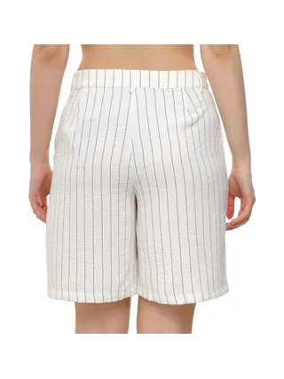 Short Écru Femme Vero Moda Emma 2