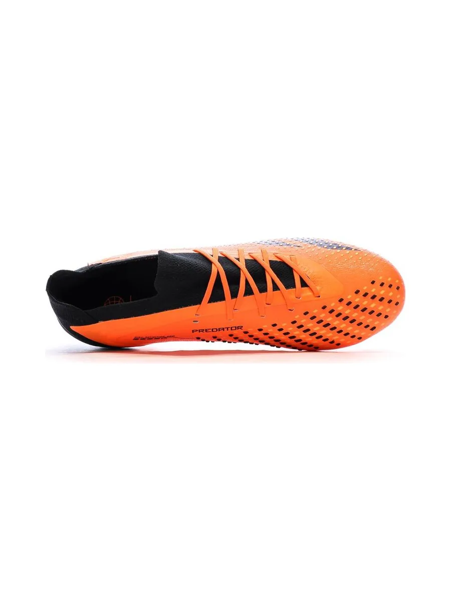 Chaussures de Foot Orange/Noir Adidas Predator Accuracy.1 L SG 5