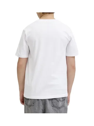 T-Shirt Blanc Garçon Jack & Jones Nolulu 2