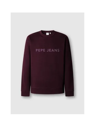 Sweat-shirt PEPE JEANS PM5800255 Jefferson Crew à grand logo 2