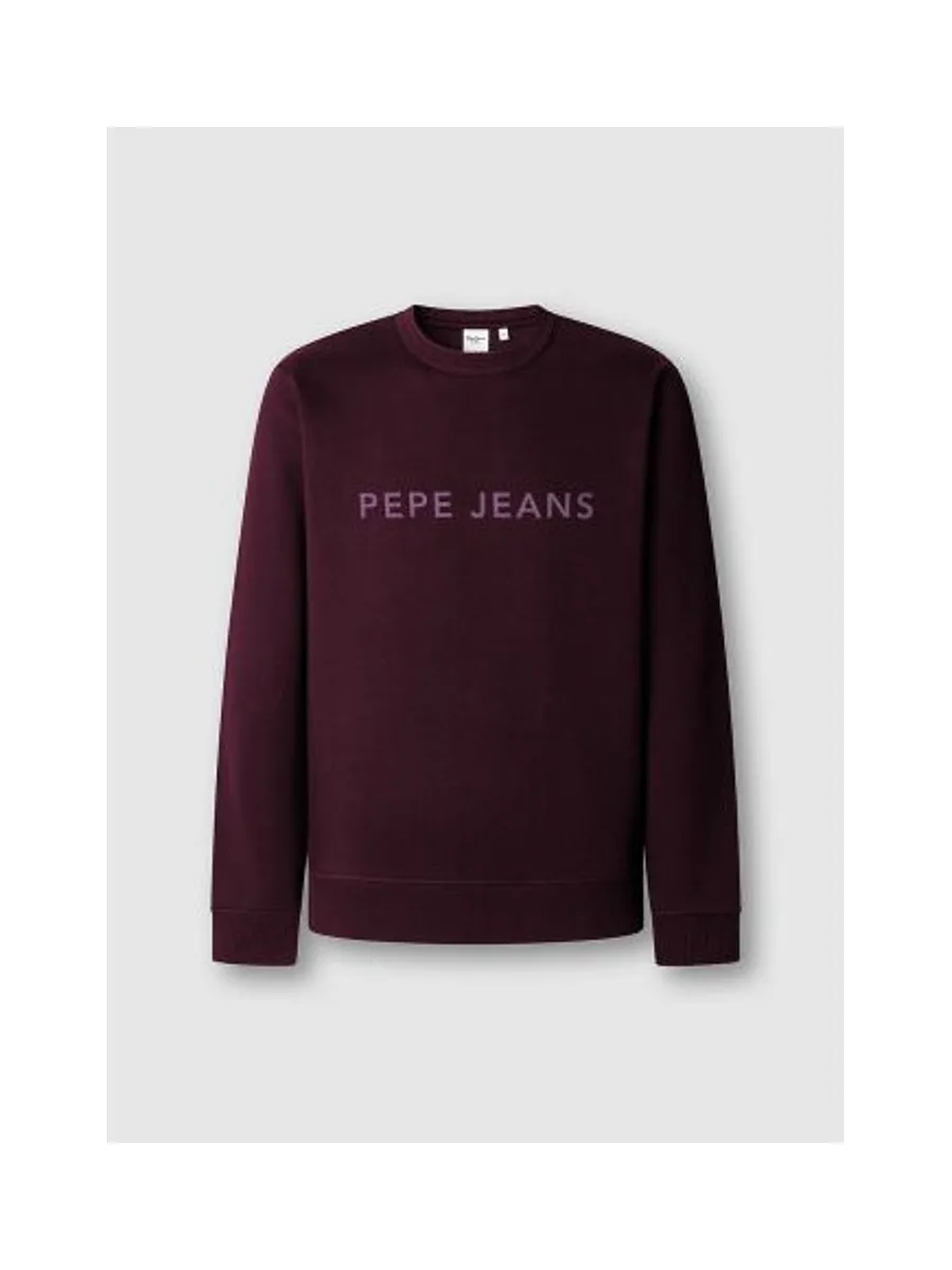 Sweat-shirt PEPE JEANS PM5800255 Jefferson Crew à grand logo 6
