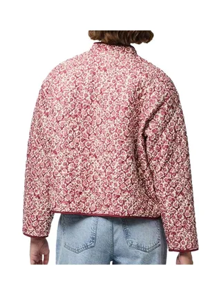 Veste Matelassée Rose Femme Pieces Ke 2