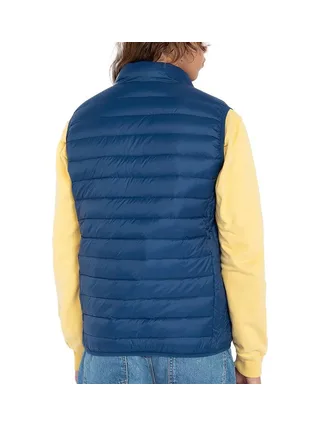 Doudoune Sans Manche Bleu Homme Schott OAKLANDVRS 2