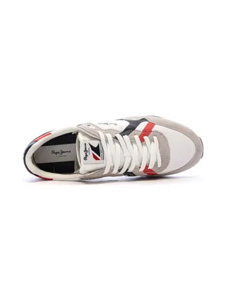 Baskets Gris/Blanc Homme Pepe Jeans Brit Road 4