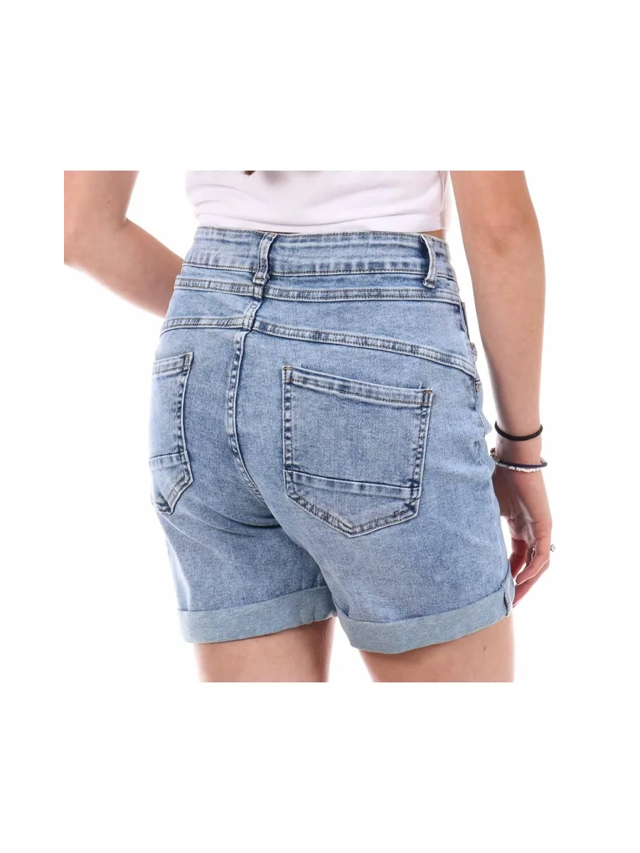 Short Bleu Femme Monday Premium Long Medium 3