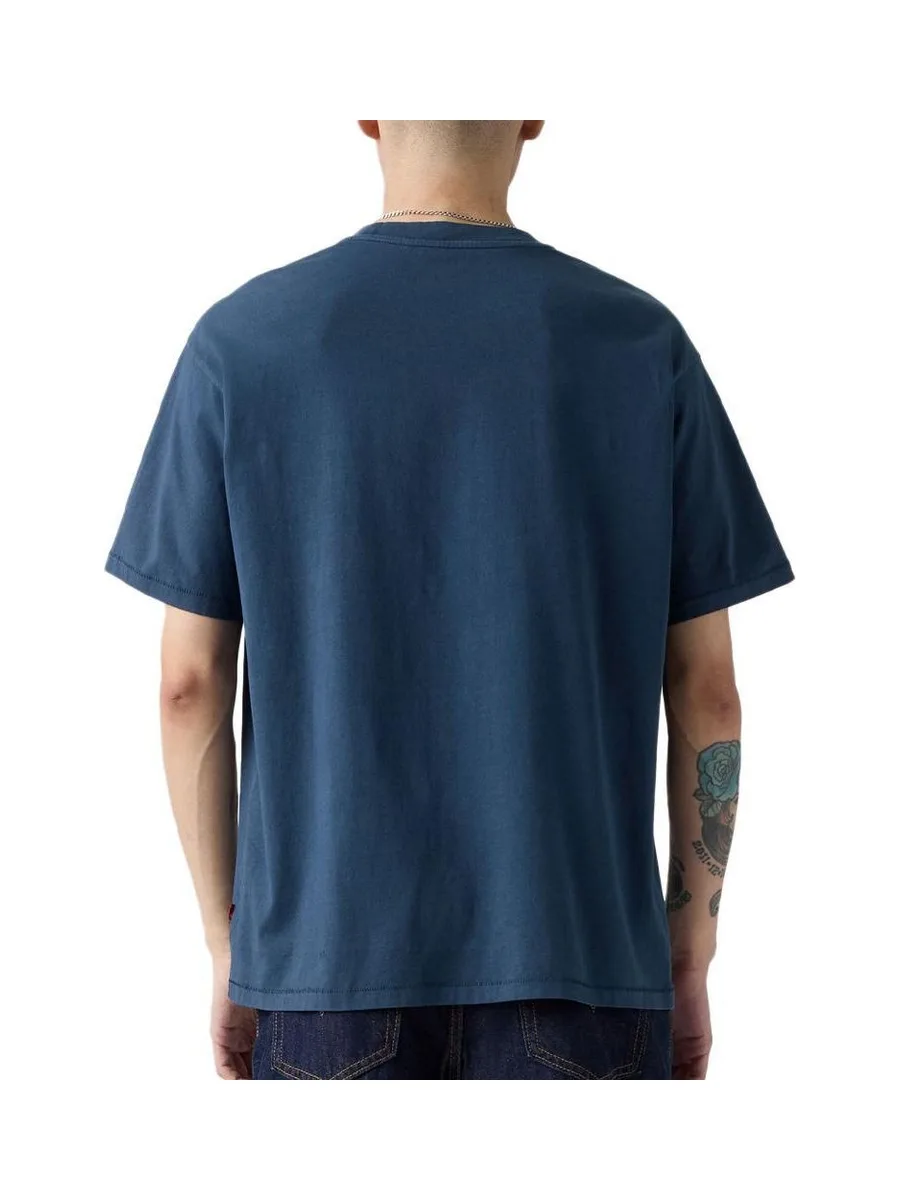 T-Shirt Bleu foncé Homme Levi's Red Vintage Tee A0637 3
