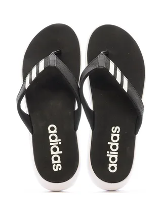 Tongs Noires/Blanches Homme Adidas Comfort Flip 3