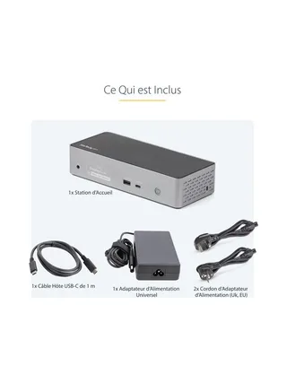 USB-C Dock - 4K Quad Monitor - 100W PD 14