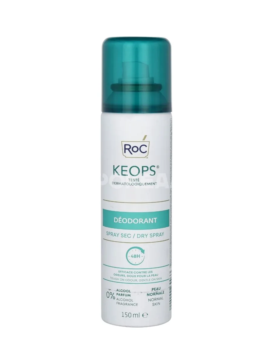 RoC Keops Deo Spray - Dry 150ml - Alcohol-Free - For Normal Skin 1