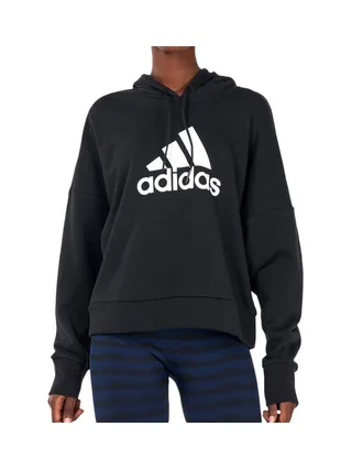 Sweat à Capuche Noir/Blanc Femme Adidas HI3673 1