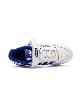 Basket Blanc/Bleu Homme Adidas Forum Low 4