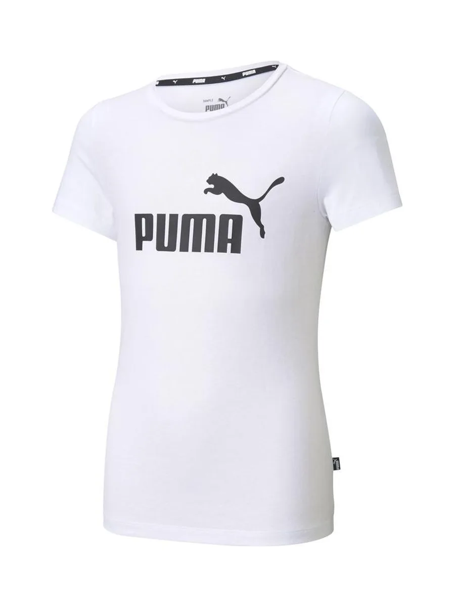 T-Shirt Blanc Garçon Puma Teamfinal 1